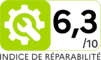Índice de reparabilidad 6,3 sobre 10