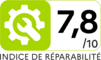 Índice de reparabilidad 7,8 sobre 10